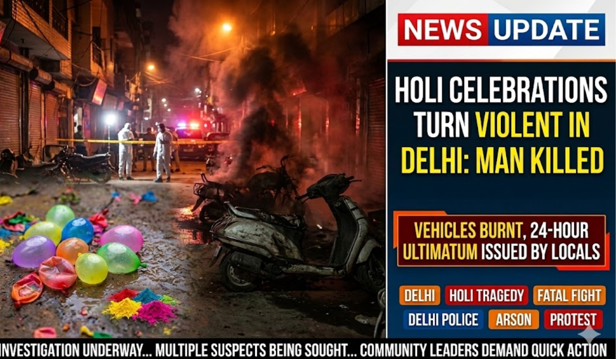 Delhi Man Killed During Holi Water Balloon Fight