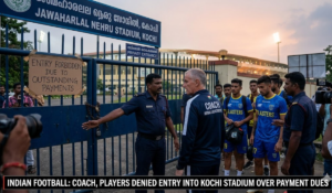 Indian Football Coach Players Denied Entry Into Kochi Stadium, Over Payment Dues
