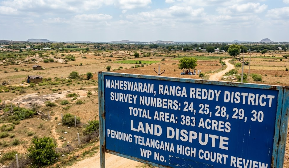 Telangana High Court Reviews 383-Acre Land Dispute in Maheswaram