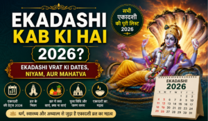 Ekadashi Kab Ki Hai 2026? Ekadashi Vrat Ki Dates, Niyam, aur Mahatva